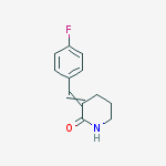 2-PIPERIDINONE, 3-[(4-FLUOROPHENYL)METHYLENE]-
