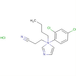 1H-Imidazole-1-propanenitrile, a-butyl-a-(2,4-dichlorophenyl)-,monohydrochloride