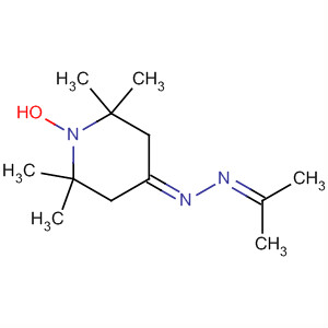 1-Piperidinyloxy, 2,2,6,6-tetramethyl-4-[(1-methylethylidene)hydrazono]- molecular structure