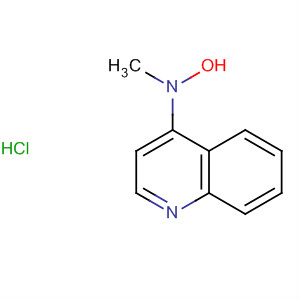 4-Quinolinamine, N-hydroxy-N-methyl-, monohydrochloride