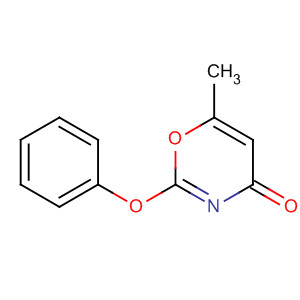 4H-1,3-Oxazin-4-one, 6-methyl-2-phenoxy-