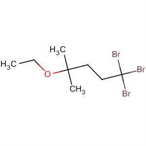 Pentane, 1,1,1-tribromo-4-ethoxy-4-methyl- molecular structure