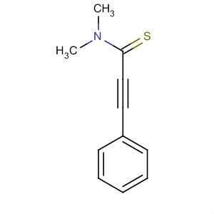 2-Propynethioamide, N,N-dimethyl-3-phenyl- molecular structure