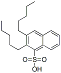 dipentylnaphthalenesulphonic acid molecular structure