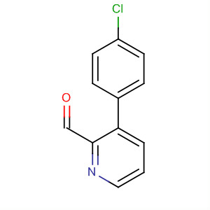 2-Pyridinecarboxaldehyde, 3-(4-chlorophenyl)-