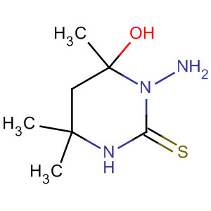 2(1H)-Pyrimidinethione, 1-aminotetrahydro-6-hydroxy-4,4,6-trimethyl-