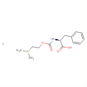 L-Phenylalanine, N-[[2-(dimethylsulfonio)ethoxy]carbonyl]-, iodide