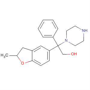 1-Piperazineethanol, a-(2,3-dihydro-2-methyl-5-benzofuranyl)-4-phenyl-