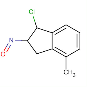1H-Indene, 1-chloro-2,3-dihydro-4-methyl-2-nitroso-