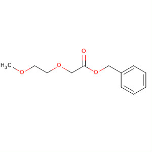 Acetic acid, (2-methoxyethoxy)-, phenylmethyl ester molecular structure