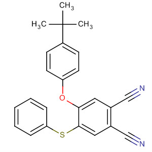 1,2-Benzenedicarbonitrile,4-[4-(1,1-dimethylethyl)phenoxy]-5-(phenylthio)-