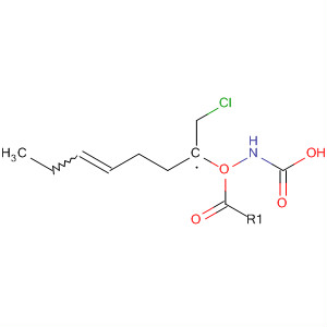 Carbamic acid, [1-(chloromethyl)-4-pentenyl]-, ethyl ester molecular structure