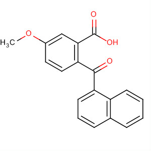 Benzoic acid, 5-methoxy-2-(1-naphthalenylcarbonyl)-