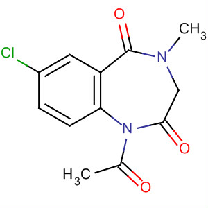 1H-1,4-Benzodiazepine-2,5-dione,1-acetyl-7-chloro-3,4-dihydro-4-methyl-