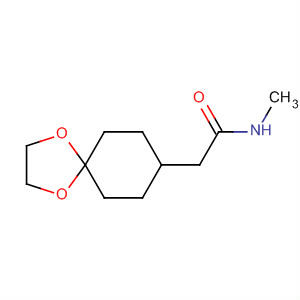 1,4-Dioxaspiro[4.5]decane-8-acetamide, N-methyl-