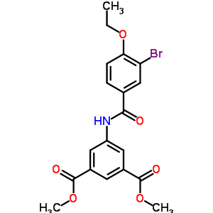 dimethyl 5-[(3-bromo-4-ethoxybenzoyl)amino]benzene-1,3-dicarboxylate