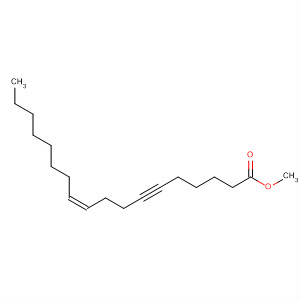 10-Octadecen-6-ynoic acid, methyl ester, (Z)- molecular structure