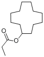 cyclododecylpropionate molecular structure