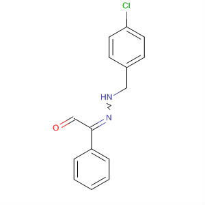 Ethanone, 1-phenyl-, (4-chlorophenyl)methylhydrazone molecular structure