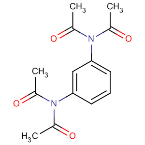 Acetamide, N,N'-1,3-phenylenebis[N-acetyl- molecular structure