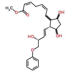 (2E,5E)-7-[(1R)-3α,5α-Dihydroxy-2β-[(E,R)-4-phenoxy-3-hydroxy-1-butenyl]cyclopentan-1α-yl]-2,5-heptadienoic acid methyl ester