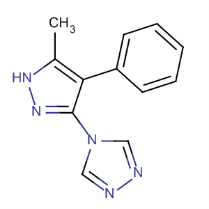 4H-1,2,4-Triazole, 4-(5-methyl-4-phenyl-1H-pyrazol-3-yl)-