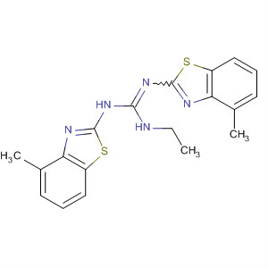 Guanidine, N-ethyl-N',N''-bis(4-methyl-2-benzothiazolyl)-