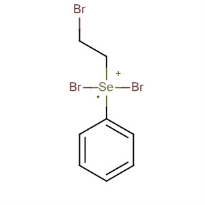 [dibromo(2-bromoethyl)-lambda~4~-selanyl]benzene molecular structure