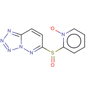 Tetrazolo[1,5-b]pyridazine, 6-[(1-oxido-2-pyridinyl)sulfinyl]-