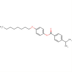 Benzoic acid, 4-(1-methylethyl)-, 4-(octyloxy)phenyl ester molecular structure