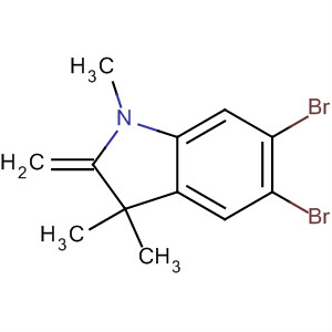 1H-Indole, 5,6-dibromo-2,3-dihydro-1,3,3-trimethyl-2-methylene-