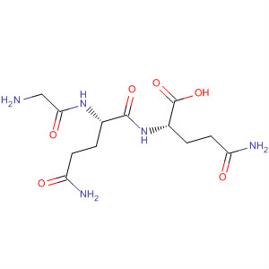 L-Glutamine, glycyl-L-glutaminyl- molecular structure