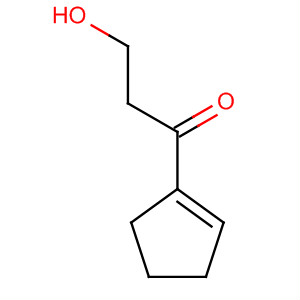 1-Propanone, 1-(1-cyclopenten-1-yl)-3-hydroxy-