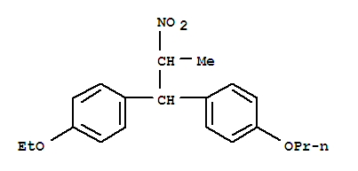 1-ethoxy-4-[2-nitro-1-(4-propoxyphenyl)propyl]benzene