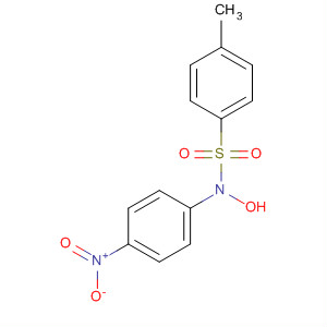 Benzenesulfonamide, N-hydroxy-4-methyl-N-(4-nitrophenyl)- molecular structure