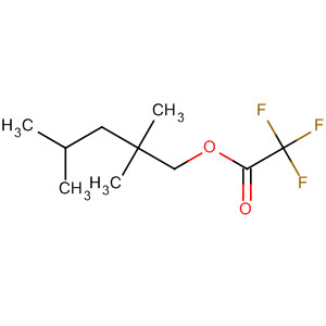 Acetic acid, trifluoro-, 2,2,4-trimethylpentyl ester molecular structure