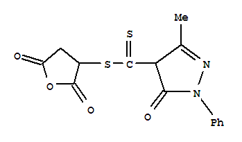 2,5-dioxotetrahydrofuran-3-yl 3-methyl-5-oxo-1-phenyl-4,5-dihydro-1H-pyrazole-4-carbodithioate