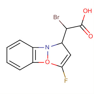 1,2-Benzisoxazole-3-acetic acid, a-bromo-5-fluoro-