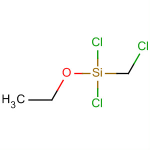 Silane, dichloro(chloromethyl)ethoxy- molecular structure