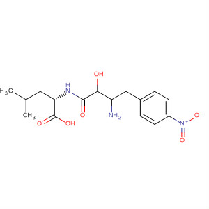 L-Leucine, N-[3-amino-2-hydroxy-4-(4-nitrophenyl)-1-oxobutyl]-
