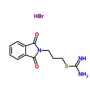 3-(1,3-dioxo-1,3-dihydro-2H-isoindol-2-yl)propyl carbamimidothioate hydrobromide (1:1)