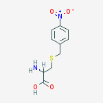 S-(4-nitrobenzyl)cysteine molecular structure