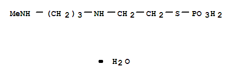 S-(2-{[3-(methylamino)propyl]amino}ethyl) dihydrogen phosphorothioate hydrate (1:1)