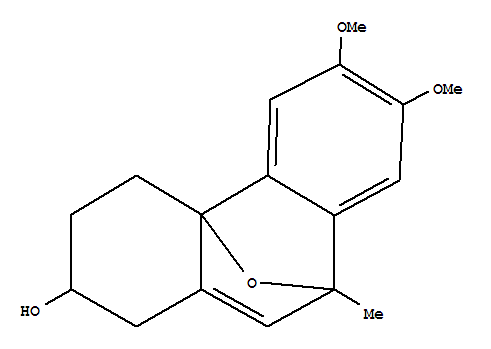 2H-4a,9-Epoxyphenanthren-2-ol, 1,3,4,9-tetrahydro-6,7-dimethoxy-9-methyl-