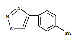 4-(biphenyl-4-yl)-1,2,3-thiadiazole