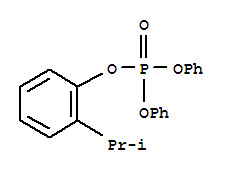 2'-Isopropylbiphenyl-2-yl diphenyl phosphate molecular structure