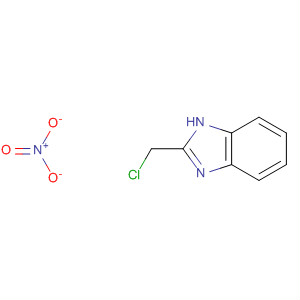 1H-Benzimidazole, 2-(chloromethyl)-, mononitrate molecular structure