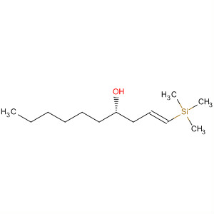 1-Decen-4-ol, 1-(trimethylsilyl)-, (1E,4S)- molecular structure