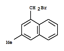 1-(bromomethyl)-3-methylnaphthalene molecular structure