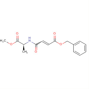 2-Butenoic acid, 4-[[(1S)-2-methoxy-1-methyl-2-oxoethyl]amino]-4-oxo-,phenylmethyl ester, (2Z)- molecular structure